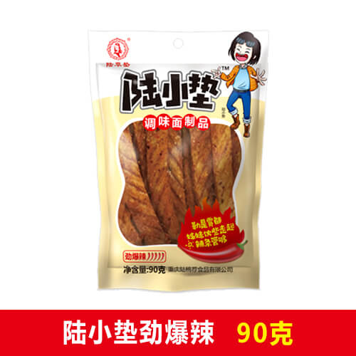 陆小垫劲爆辣90克（调味面制品）-重庆陆稿荐出品